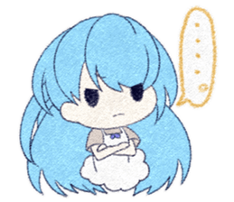 Negative Girl and Positive Girl sticker #4567339