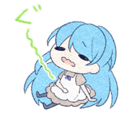 Negative Girl and Positive Girl sticker #4567342