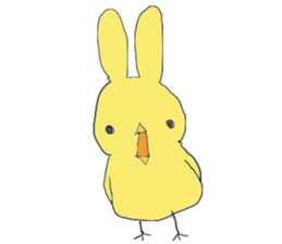 hiyokousagiSticker sticker #4567713