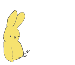 hiyokousagiSticker sticker #4567714