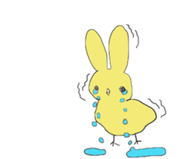 hiyokousagiSticker sticker #4567721