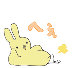 hiyokousagiSticker sticker #4567723