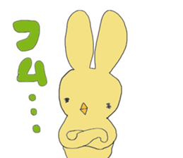 hiyokousagiSticker sticker #4567727