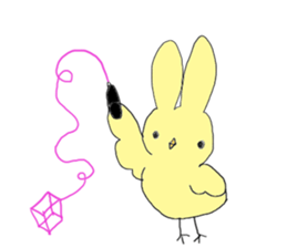 hiyokousagiSticker sticker #4567742