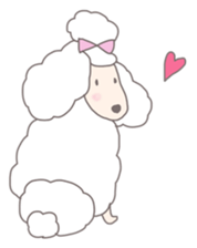 Poodle! Poodle! sticker #4567993