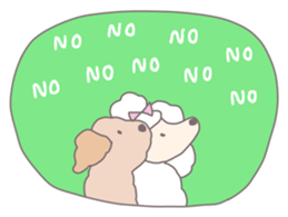 Poodle! Poodle! sticker #4568002