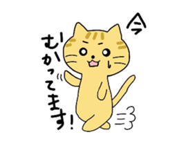 Brown cat Tama sticker #4568063