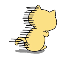 Brown cat Tama sticker #4568065
