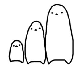 Grumpy alien sticker #4569120