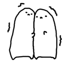 Grumpy alien sticker #4569129