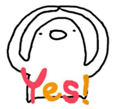 Grumpy alien sticker #4569145