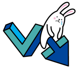 Impossible figure and Trompe l'oeil sticker #4569155