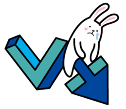 Impossible figure and Trompe l'oeil sticker #4569155