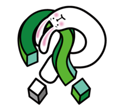 Impossible figure and Trompe l'oeil sticker #4569156