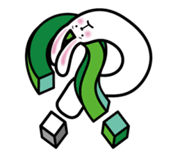 Impossible figure and Trompe l'oeil sticker #4569156