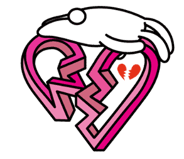 Impossible figure and Trompe l'oeil sticker #4569168