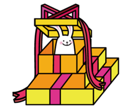 Impossible figure and Trompe l'oeil sticker #4569171