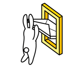 Impossible figure and Trompe l'oeil sticker #4569172