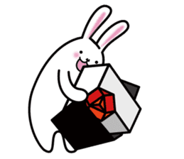 Impossible figure and Trompe l'oeil sticker #4569173