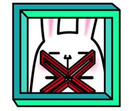 Impossible figure and Trompe l'oeil sticker #4569188