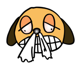 The funky dog 3 sticker #4569455