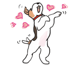 Feelings of Wire Fox Terrier sticker #4569824