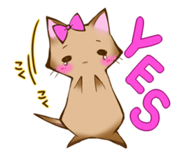 Crying kitten sticker #4570126
