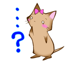 Crying kitten sticker #4570128