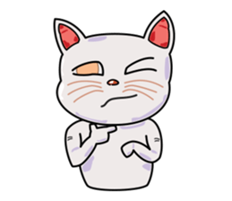 mooddy cat (EN) sticker #4570565