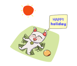 mooddy cat (EN) sticker #4570573