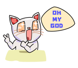 mooddy cat (EN) sticker #4570579