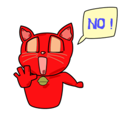 mooddy cat (EN) sticker #4570589