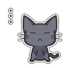 Black Cat Tsunta sticker #4570752