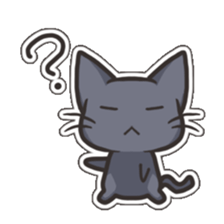 Black Cat Tsunta sticker #4570754