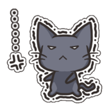 Black Cat Tsunta sticker #4570765