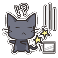 Black Cat Tsunta sticker #4570773
