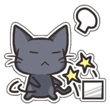 Black Cat Tsunta sticker #4570774