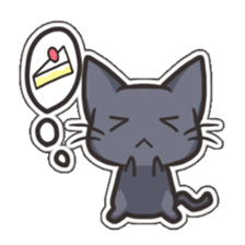 Black Cat Tsunta sticker #4570775