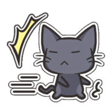 Black Cat Tsunta sticker #4570791
