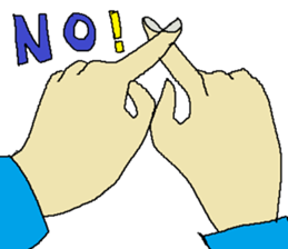 Let's use "the hand"! sticker #4571077