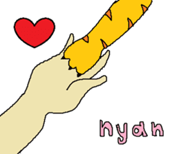 Let's use "the hand"! sticker #4571099