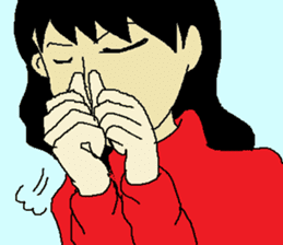 Let's use "the hand"! sticker #4571111