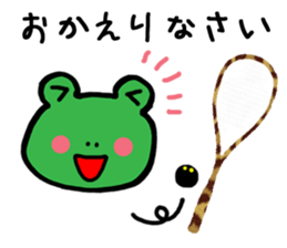 Squash Players2 (Frog) sticker #4571115