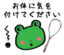 Squash Players2 (Frog) sticker #4571151