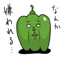 Many Cute vegetables sticker #4571765