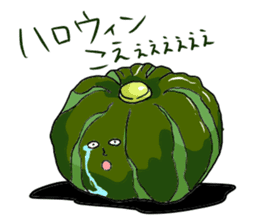 Many Cute vegetables sticker #4571789