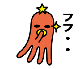 Takopon the Sausage Alien sticker #4571958