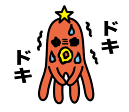 Takopon the Sausage Alien sticker #4571962