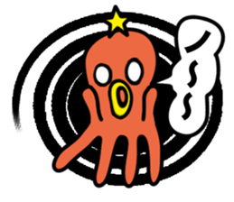 Takopon the Sausage Alien sticker #4571966