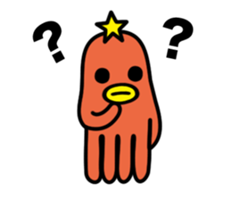 Takopon the Sausage Alien sticker #4571978